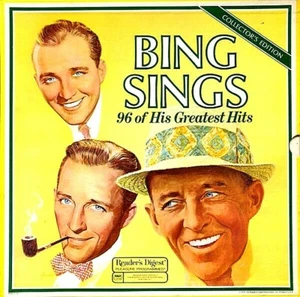 BING CROSBY "BING SINGS 96 OF HIS GREATEST HITS" (8 LP) PREMIUM USED LP (VG+/EX) - Picture 1 of 1