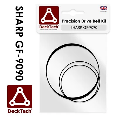 DeckTech™ Ersatzriemen für Sharp Kassettenspieler GF-9090 GF9090 GF 9090 - Bild 1 von 3