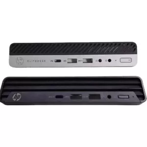 Mini panel de cubierta frontal astilla negro HP EliteDesk 600 800 400 G4 G5 G6 G8 DM - Imagen 1 de 5