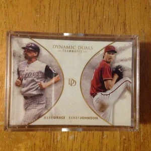 Randy Johnson & Mark Grace - DYNAMIC DUALS 2018 TOPPS ON-DEMAND - Picture 1 of 1
