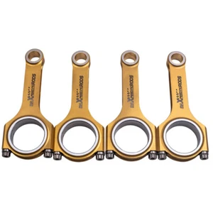 4 Stück Titanize Pleuel für Mitsubishi 2010 ASX RVR ARP2000 4340 149,2mm - Bild 1 von 12