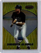 1996 Bowman's Best Roberto Alomar Baseball Card Baltimore Orioles #65