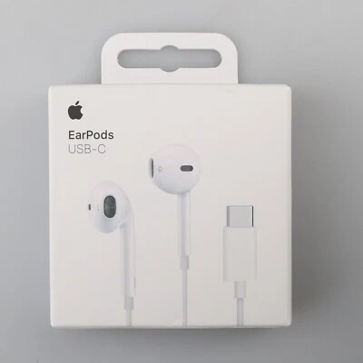 Original Apple EarPods Headphones USB-C Plug Wired Headset For iPhone 17 Pro Max - Image 1 of 4