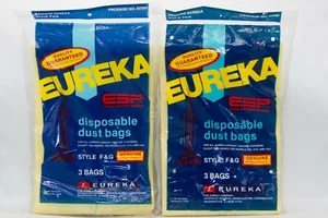 (2) EUREKA 52320 EINWEG STAUBBEUTEL - STYLE F & G - AUFRECHT STAUBSAUGER ORIGINAL - Bild 1 von 2