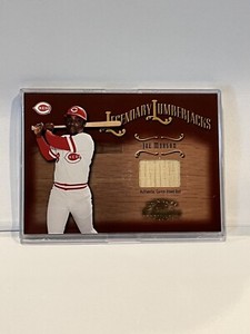 2002 Donruss Classics Legendary Lumberjacks Patch Joe Morgan Cincinnati Reds