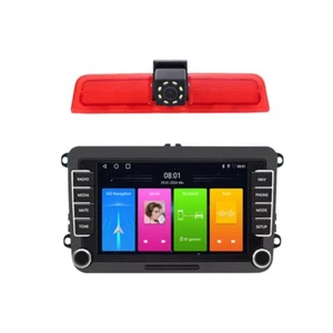 Radio GPS 7" Autoradio + Cámara de reversa de coche para Cross maxi Tdi Third3 2003-2014 año de construcción - Imagen 1 de 14