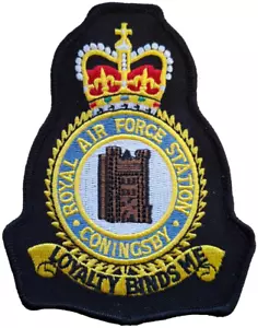 Insignia parche bordado RAF Coningsby Royal Air Force Station - EXCLUSIVA - Imagen 1 de 8