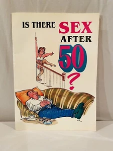 EUC "Is There Sex After 50?" Taschenbuch Geburtstag Gag Neuheit Geschenk - Bild 1 von 5