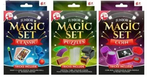 Junior Ultimate Magic Show With Amazing Tricks Kids Magician Full Set Cards Coin - Picture 1 of 7