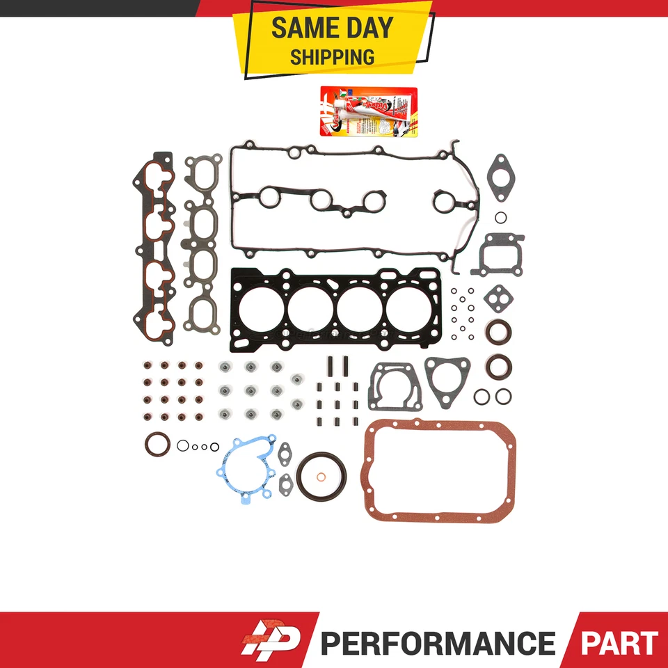 Full Gasket Set for Mazda Protege 1.8 liter Mazda 626 2.0 liter DOHC 16-Valve - Image 1 of 4