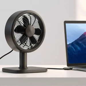 🔥 Portable USB Desk Fan | 3-Speed Mini Quiet Cooling Fan for Office & Home - Picture 1 of 9