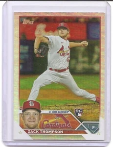 2023 Topps Series 1 Zack Thompson Rainbow Foil Card St. Louis Cardinals - Picture 1 of 2