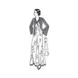 Past Patterns 0114 - Early 1930s Beach Pajamas Sewing Pattern bust size 40" - Picture 1 of 3