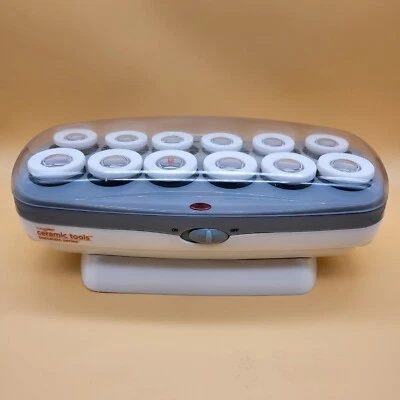 Conair Pro 热辊陶瓷工具 12 卷发瓷器系列欢呼选美 — 第 1/4 张图片