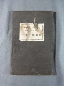 LIVRET MEDICAL 1878, Houillières de Decize Schneider et Cie - Picture 1 of 4