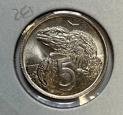New Zealand 1969 5 Cents BU (b5) - Image 1 of 2