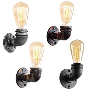 Luces de mesa de techo de pared de techo de metal steampunk industriales rústicas vintage - Imagen 1 de 23