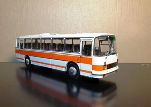 LAZ 699R SUNSET RED/WHITE DEMPRICE 1:43 New! - Picture 1 of 2