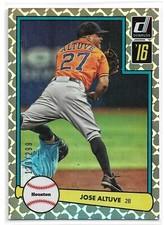 2016 Donruss 1982 Holometric Parallel Jose Altuve /299 Houston Astros #D82-25