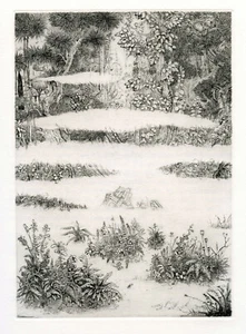 MOHLITZ PHILIPPE GRAVURE THRASYLLE 1998 ETCHING NON SIGNÉE FANTASTIQUE - Picture 1 of 1