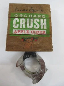 JAMES SQUIRE ORCHARD CRUSH APPLE CIDER ADVERTISING BEER TAP TOPPER - Bild 1 von 7