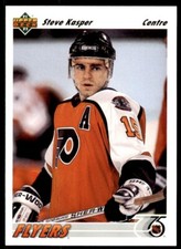 1991-92 Upper Deck French Steve Kasper . Philadelphia Flyers #576