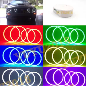 Anillo halo Bluetooth RGB para Ford Mustang GT 05-09 Faro antiniebla LED DRL - Imagen 1 de 15
