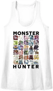 Monster Hunter Let's Hunt Capcom Videospiel Damen Tank Top T-Shirt  - Bild 1 von 3