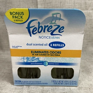 Febreze Noticeables Refills Pure Refreshment and Summer Storm 2007 Bonus Pack - Bild 1 von 9