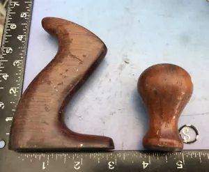 Stanley Rosewood Handle Tote & Handle No 4 plane Used Parts 🇺🇸 - Bild 1 von 7
