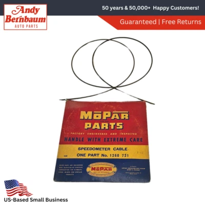 Cable de eje de transmisión del velocímetro Plymouth 1953-1954 1260731 nuevo en stock Foto 1 de 4