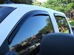 AVS 194515 In-Channel Rain Guards for 2008-2013 Silverado Crew Cab & Suburban - Bild 1 von 7
