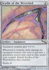 Scythe of the Wretched - Mirrodin - LP, English MTG Magic FLAT RATE SHIP