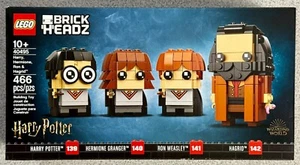 LEGO 40495 BRICKHEADZ Harry Potter Hermine Ron Hargrid 2021 466 Teile Neu in OVP - Bild 1 von 6