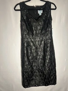 MSRP $294 Nue By Shani Black Dress Size US 2 Brand New With Tags - Foto 1 di 3