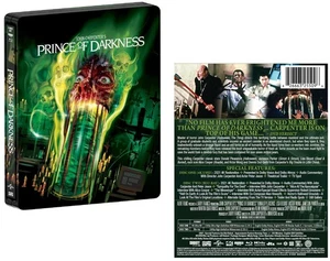 PRINCE OF DARKNESS (1987): Limited NEW US RgFree 4K UHD + RgA BLU-RAY STEELBOOK - Picture 1 of 1
