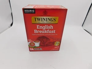 Té negro clásico suave desayuno inglés Twinings 24 cápsulas K-Cup 2028 envío gratuito - Imagen 1 de 1