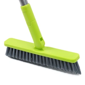 Grout Cleaner Brush with Long Handle, Floor Scrub Brush for Shower Tile, Bath... - Picture 1 of 6