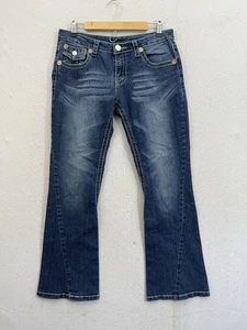 True Religion Jeans Damen 30 (33x30) Blau Schlag Denim Joey USA - Bild 1 von 8