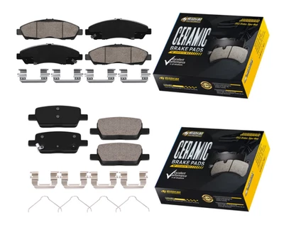 Pastillas de freno delanteras traseras de cerámica para Chevy Traverse Blazer GMC Acadia Cadillac XT5 Foto 1 de 2