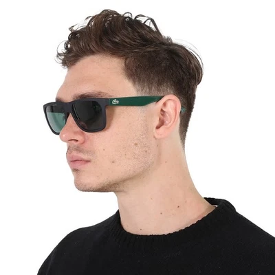 Gafas de sol unisex cuadradas gris oscuro Lacoste L732S 004 56 L732S 004 56 Foto 1 de 4