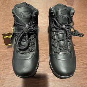 Smiths Leder wasserdicht, 3M Thinsulate Winterstiefel.   Schwarze Herrengröße 10,5 » - Bild 1 von 13