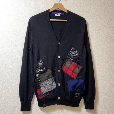 Cárdigan Junya Watanabe MAN 14AW Patchwork Envejecido Usado Foto 1 de 4