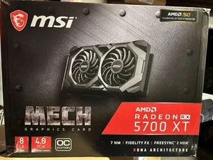 Video Card AMD Radeon MSI 5700 XT 2 Fans - Picture 1 of 2