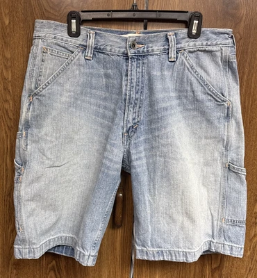 Levis Mens Carpenter Jean Shorts 34 - Image 1 of 4