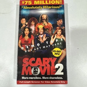 Scary Movie 2 VHS Sealed mit Wasserzeichen Horror Komödie Demo 2000er Promo Selten Rarität - Bild 1 von 7