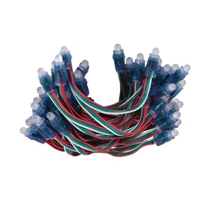 50PZ WS2811 LED Pixel Light String Pubblicità  Luce Perforata un Col9596 - Foto 1 di 1