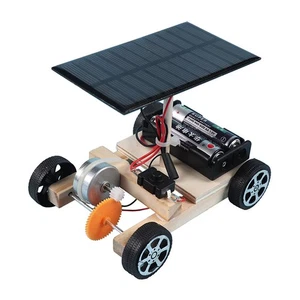 Assembler Solaire Créatif Bricolage Voiture Moteur Robot Kit Moteur Educatif Électronique Kit - Photo 1/7