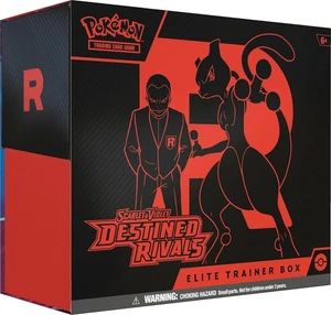 Pokémon TCG  Scarlet & Violet DESTINED RIVALS ELITE TRAINER BOX ETB ⭐NEW SEALED⭐ - Picture 1 of 2