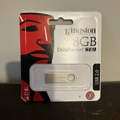 Kingston DataTraveler 8 GB USB Flash Drive - Image 1 of 2